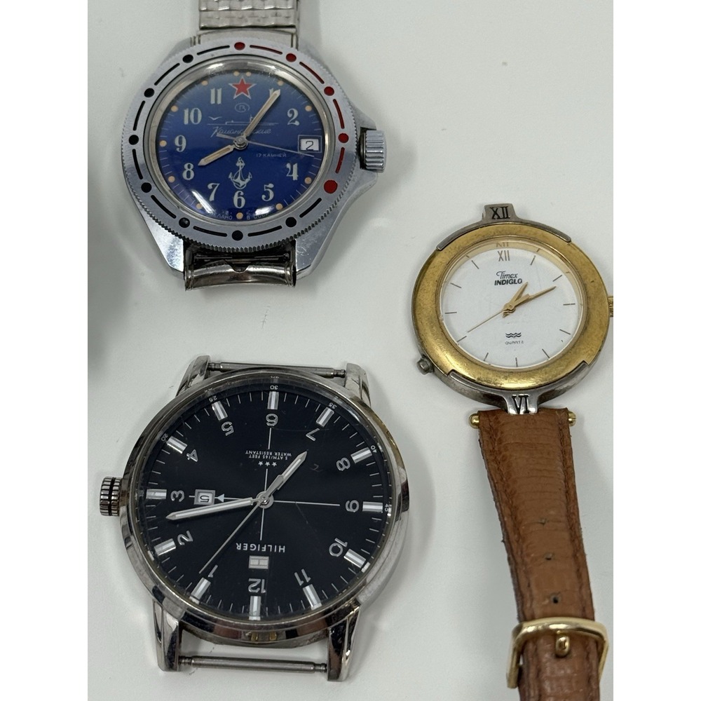 15 Watch Lot Invicta Casio Timex Vostok Tommy Bahama Parts Repair Untested - Picture 13 of 16